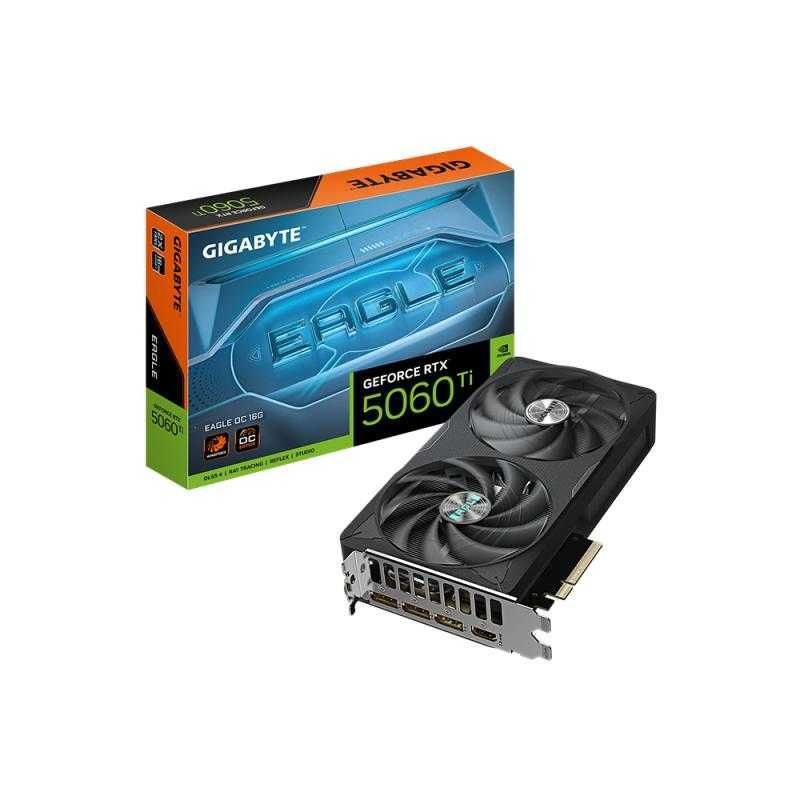 Видеокарта - Gigabyte RTX 5060 Ti Eagle 16GB Видеокарта - Gigabyte RTX 5060 Ti Eagle 16GB