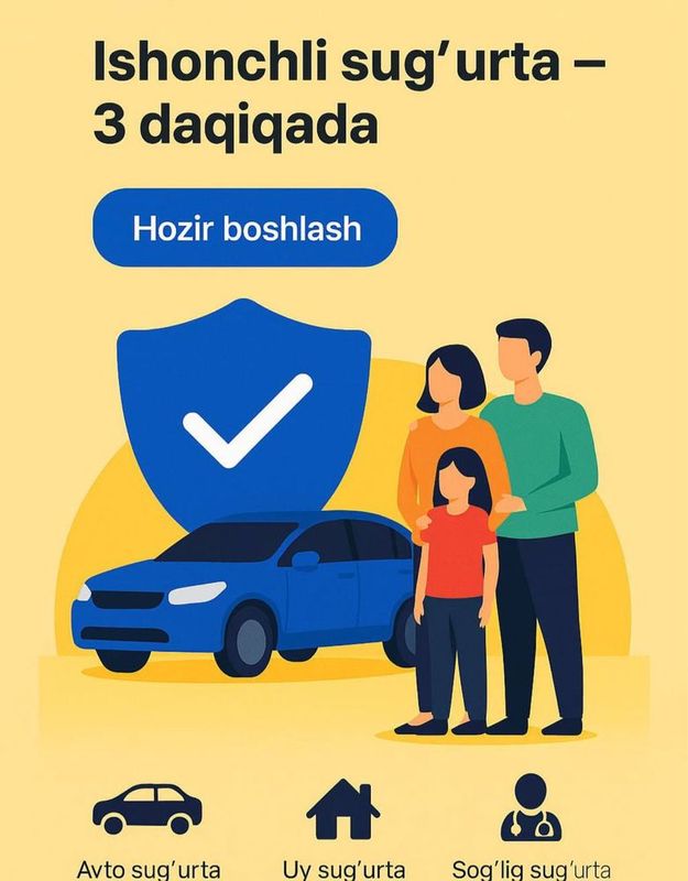 Sug’urta xizmati online sug’urta Sug’urta xizmati online sug’urta