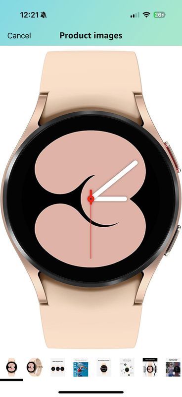 Часы Samsung Galaxy Watch 4 40mm Smart Watch Bluetooth - Pink Gold Часы Samsung Galaxy Watch 4 40mm Smart Watch Bluetooth - Pink Gold