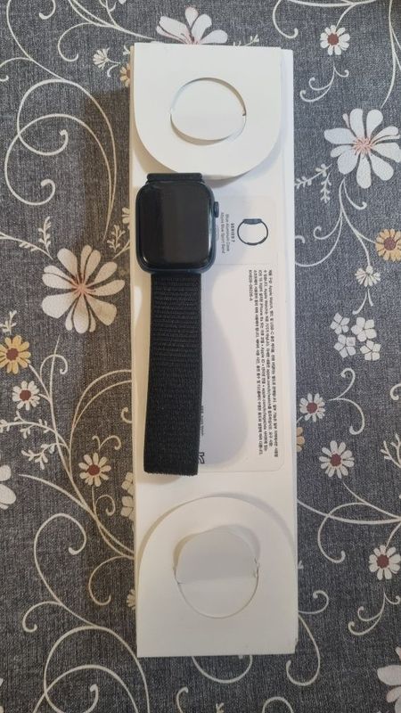 Apple watch 7, 45mm, blue