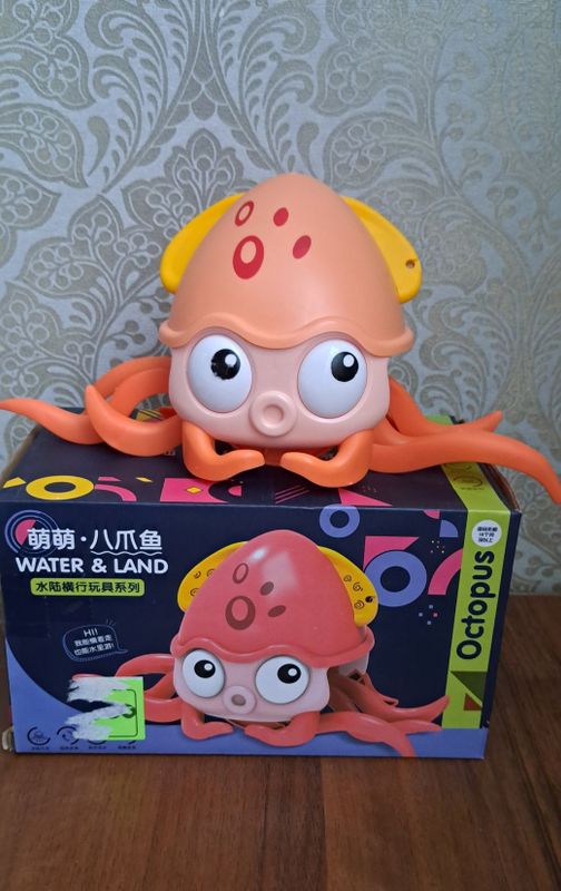 Осьминог заводной , игрушка, новая. Осьминог заводной , игрушка, новая.