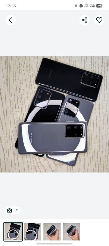 samsung galaxy s20 ultra 5G 12/256 harajati bor