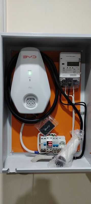 Установка зарядное устройство для Электромобилей. 7квт зарядка установ