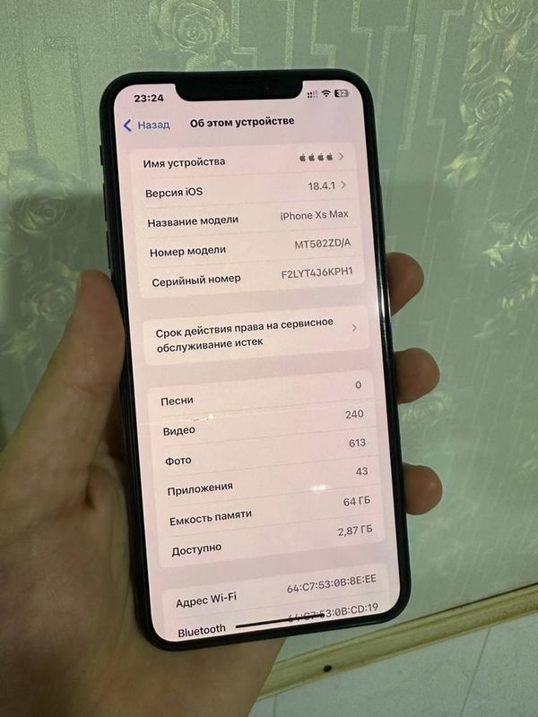 Iphone xs max sotiladi Iphone xs max sotiladi