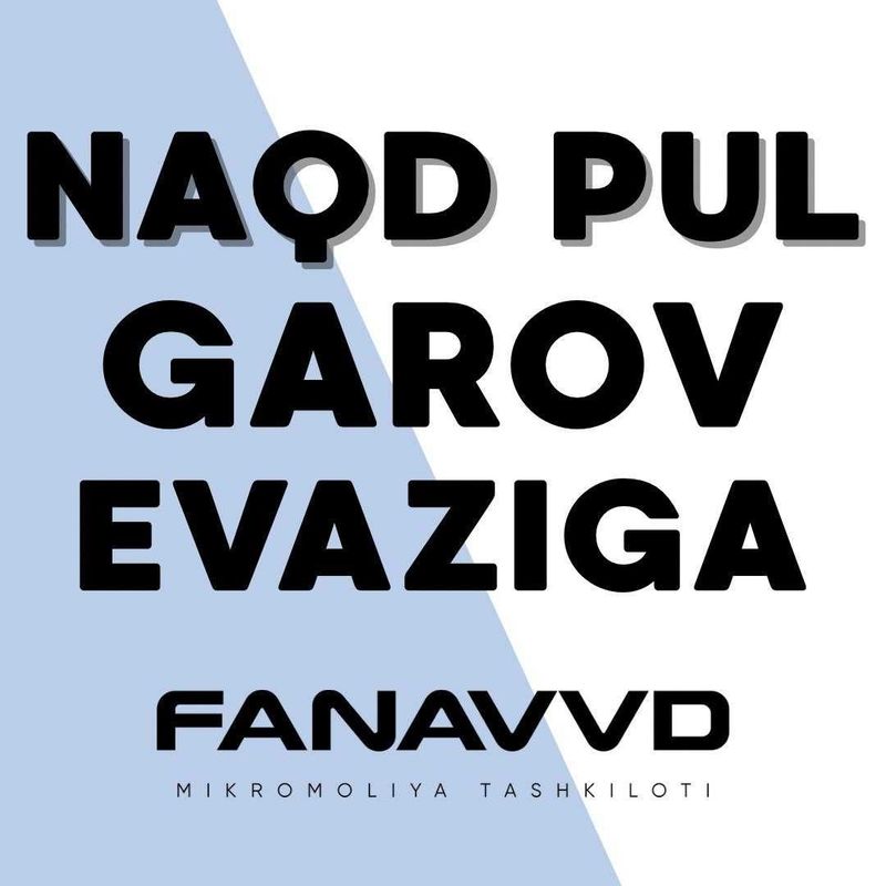 Kredit Naqt pul Garov evaziga Kredit Naqt pul Garov evaziga