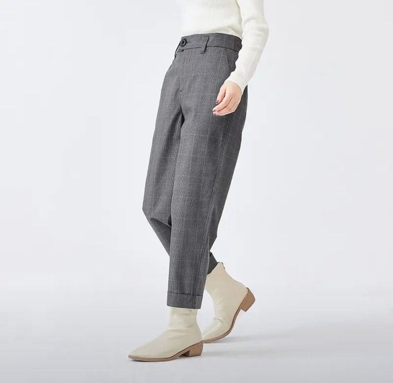 #reMake Брюки в клетку SEMIR — новые с биркой