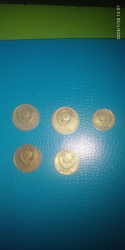 5 ta CCCR tangalari 1961 yildan 1980yilgacha