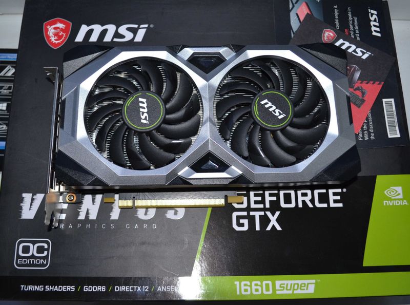 MSI GTX 1660 Super MSI GTX 1660 Super