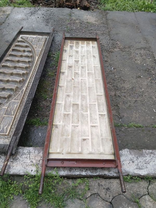 Naqshli qolip, beton plitka qolipi