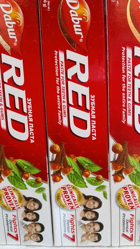 "Red" необычная зубная паста "Red" необычная зубная паста