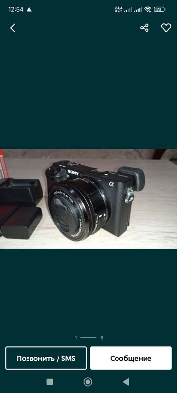 Продается фотоаппарат SONY 6300