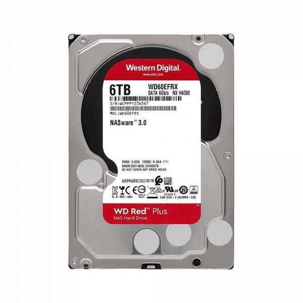 Жёсткий диск - WD Red Plus 6TB