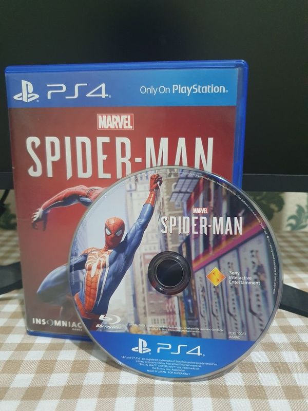 Spider-Man PS4 Disk ENGLISH Spider-Man PS4 Disk ENGLISH