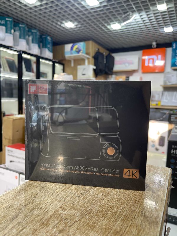 Видеорегистратор 70mai Dash Cam A800S 4K + Rear Cam Set (EU, черный) Видеорегистратор 70mai Dash Cam A800S 4K + Rear Cam Set (EU, черный)