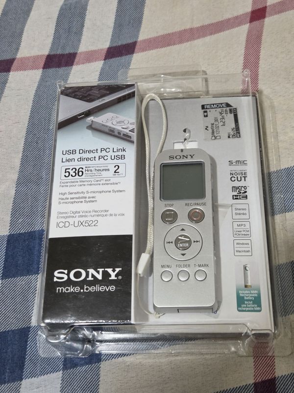 Sony диктофон профессиональный