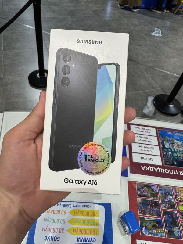 Samsung A16 yengi karobkasidan ochilmagan