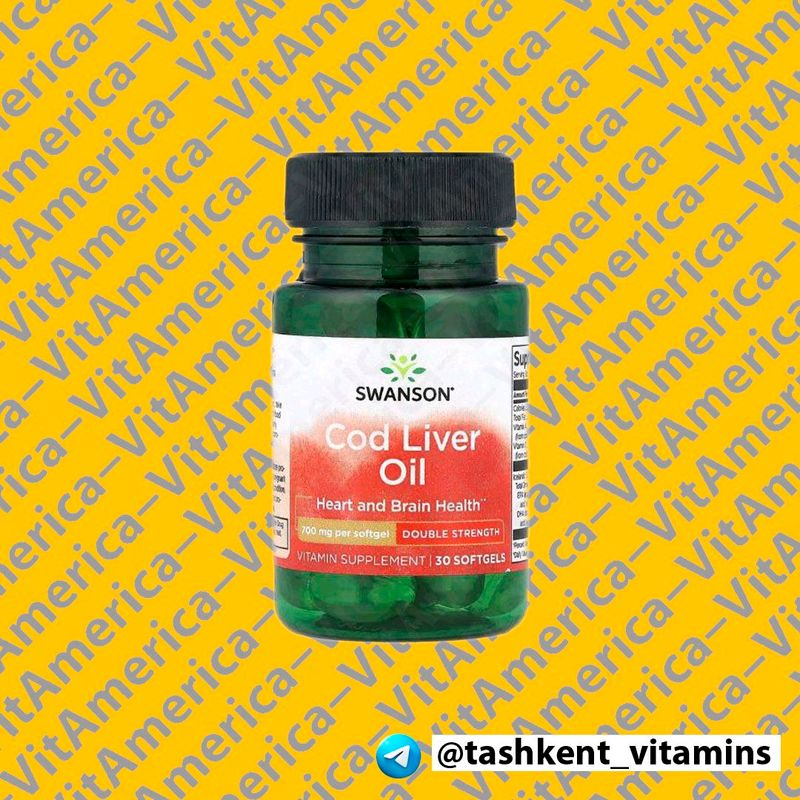 Cod liver oil (жир печени трески), 30 капсул. Cod liver oil (жир печени трески), 30 капсул.