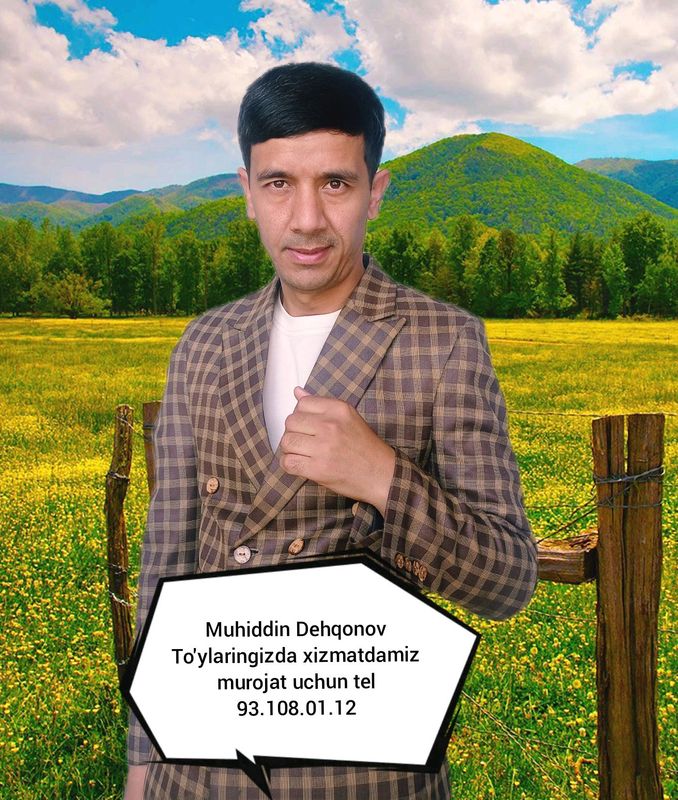 Muhiddin Dehqonov To'ylaringizda xizmatdamiz Muhiddin Dehqonov To'ylaringizda xizmatdamiz