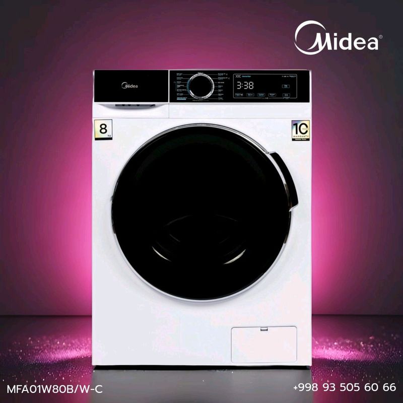 Стиральная машина Midea MFA01W80B/W-C