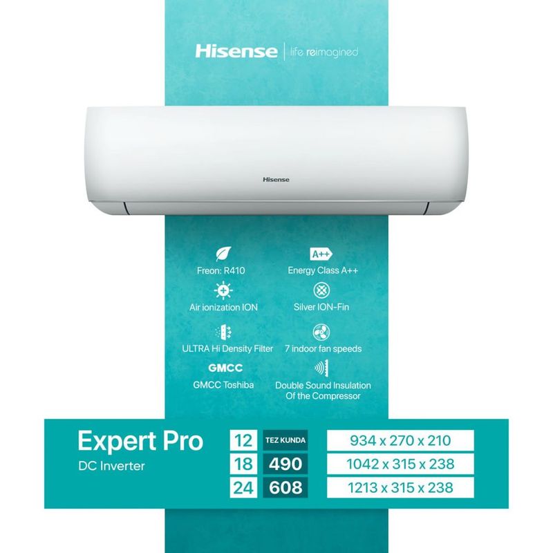 Кондиционер Hisense 24 SuperDcInvertor Кондиционер Hisense 24 SuperDcInvertor