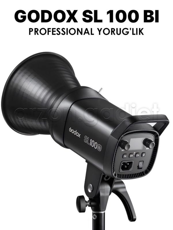 Professional LED projektor Godox LS100 Bi va Softbox Triopo Professional LED projektor Godox LS100 Bi va Softbox Triopo