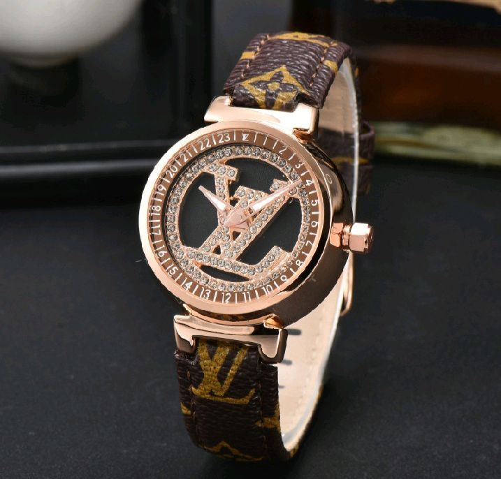 Louis VUITTON brendidan ajoyib ayollar uchun soat