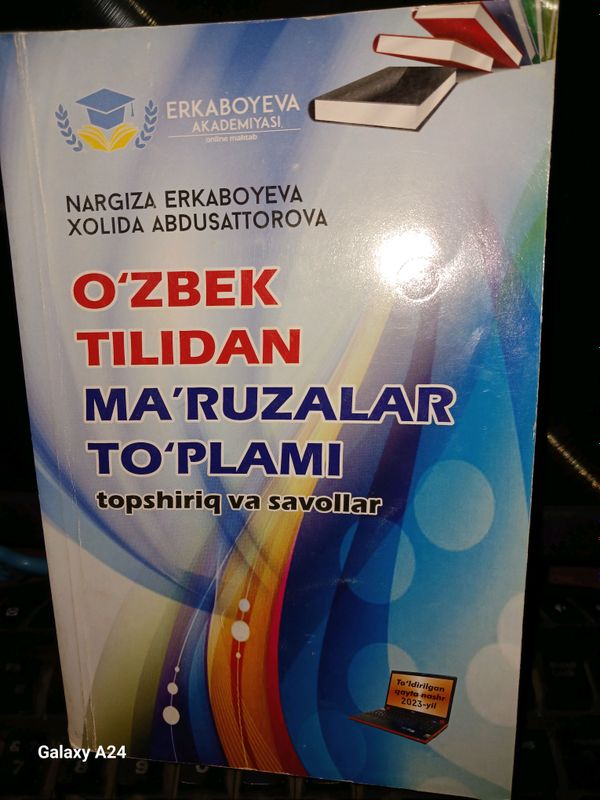 O'zbek tilidan qo'llanma O'zbek tilidan qo'llanma
