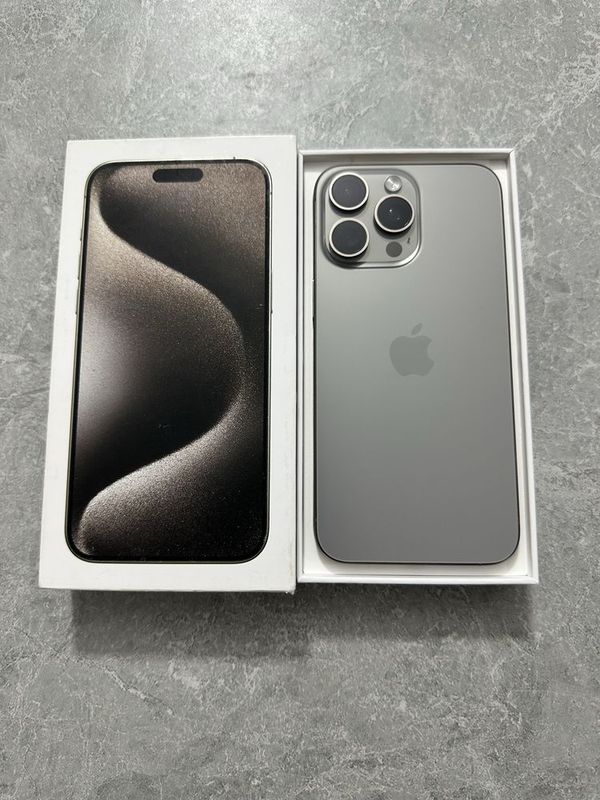 iPhone 15 Pro Max 256GB Natural Titanium iPhone 15 Pro Max 256GB Natural Titanium