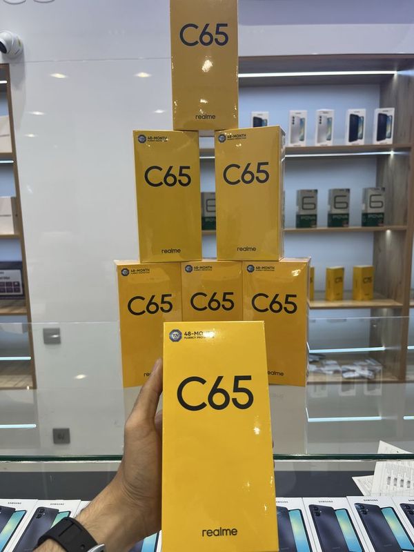 Realme C65 6/128 8/256 135$ Aksiya narxda Ulgurib qoling. Realme C65 6/128 8/256 135$ Aksiya narxda Ulgurib qoling.