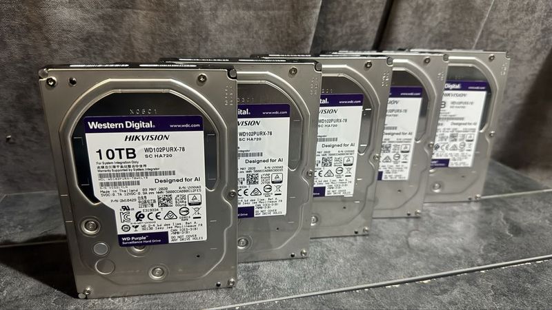 WD purple 10tb в количестве 5 штук WD purple 10tb в количестве 5 штук