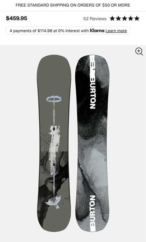 Продаю сноуборд Burton 165