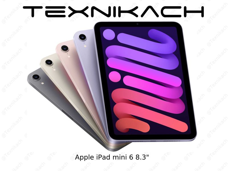 Yangi • Apple iPad mini 6 8.3" • Dastavka