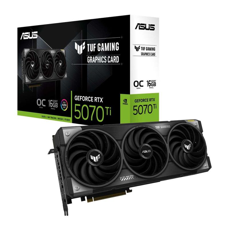 Видеокарта Asus GeForce RTX 5070 Ti TUF GAMING OC 16G Видеокарта Asus GeForce RTX 5070 Ti TUF GAMING OC 16G