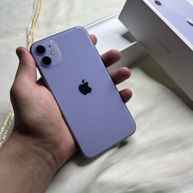 iPhone 11 Purple 128gb 72% radnoy Ideal iPhone 11 Purple 128gb 72% radnoy Ideal