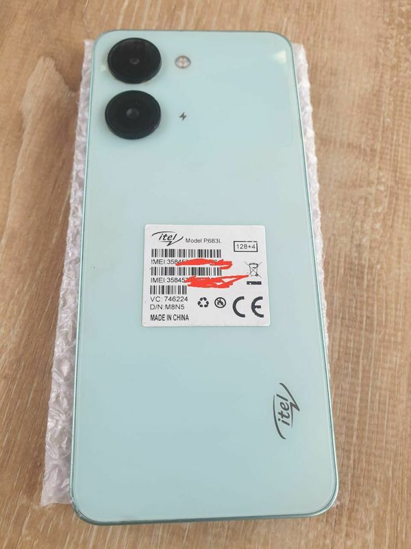 itel P 40+ хотира 128 рам 4 +4