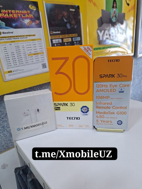 Tecno Spark 30 Pro 8+8/128GB Tecno Spark 30 Pro 8+8/128GB