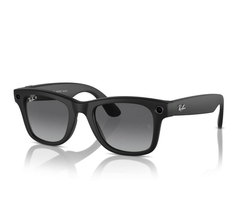 Ray-Ban Meta Wayfarer RW4006 F Matte Black / Polar Gradient Graphite Ray-Ban Meta Wayfarer RW4006 F Matte Black / Polar Gradient Graphite