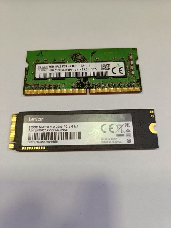 SSD M2 Lexsar 256GB NM620 оперативная память SoDDR4 8GB 2400T SSD M2 Lexsar 256GB NM620 оперативная память SoDDR4 8GB 2400T