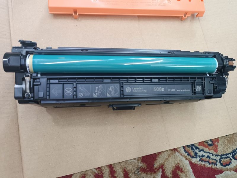 Картридж laserjet 508X. Cf360x. Б/У. Работоспособность неизвестна
