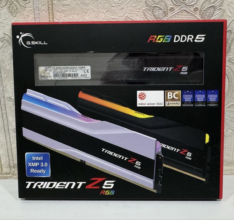 G.Skill Trident Z5 RGB 64Gb 2x32Gb 6400Mhz