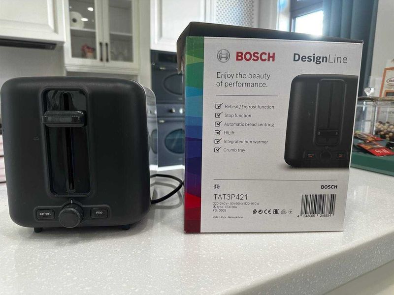 Тостер Bosch TAT3P421 DesignLine