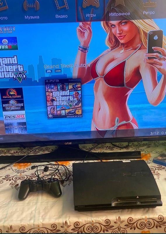 Ps3 ideal holatda gta 5 bor orginal versiyasi