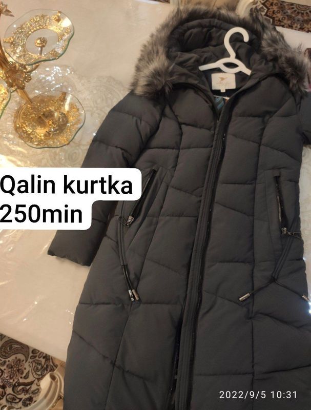 Qalin kurtka uzun