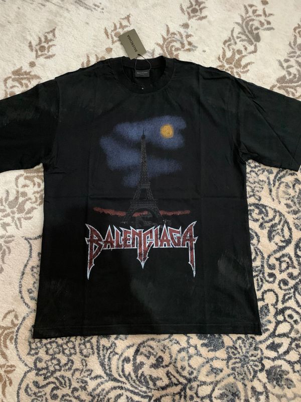 Balenciaga paris moon t-shirt