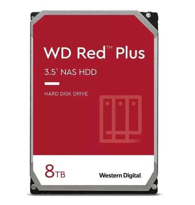 (Новый)Жесткий диск 8TB WD Red Plus