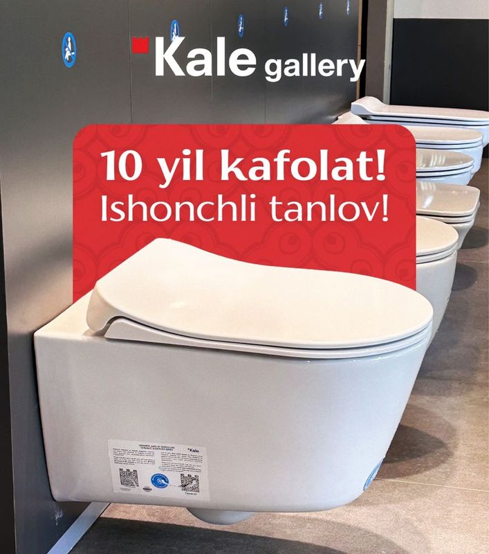 Unitaz: 10 YIL KAFOLAT! Ishonchli Tanlov! Unitaz: 10 YIL KAFOLAT! Ishonchli Tanlov!