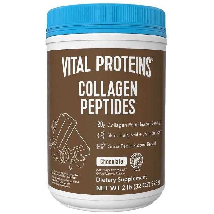 Vital Proteins, Коллагеновые пептиды, шоколад, 923 грамм (коллаген) Vital Proteins, Коллагеновые пептиды, шоколад, 923 грамм (коллаген)