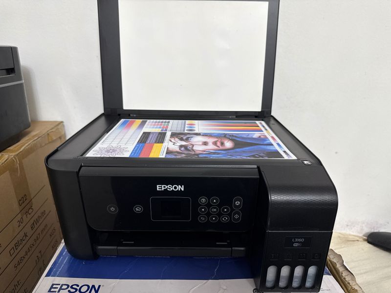 Epson L 3160 Rangli 3/1 Printer Skaner Kseryakopya 650 Dona ishlagan