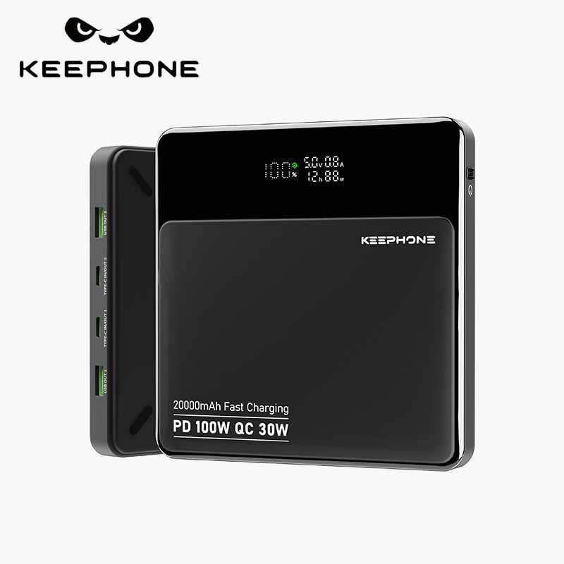 Keephone PB27 100W Speedy Max 20000mAh Power Bank for MacBook iPad Pro