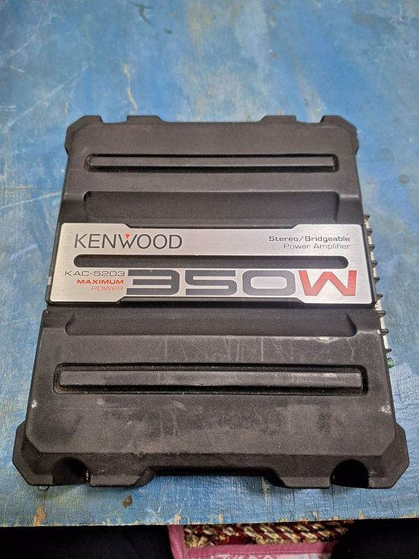 Kenwood 350w 2 kanal original usilitel